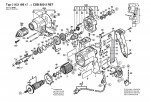 Bosch 0 603 166 476 CSB 850-2 RET Percussion Drill 230 V / GB Spare Parts CSB850-2RET